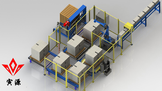 機(jī)器人碼垛站